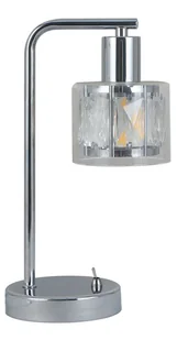 Lampa stołowa Elmo 1 x E14 chrom - Lampy stojące - miniaturka - grafika 1