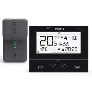 LEDart TECH STEROWNIKI TECH POKOJOWY DWUSTANOWY ST-292 V2 BEZPRZEWODOWY CZARNY W_292V2.01.PL02.1 - Sterowniki i przekaźniki - miniaturka - grafika 1