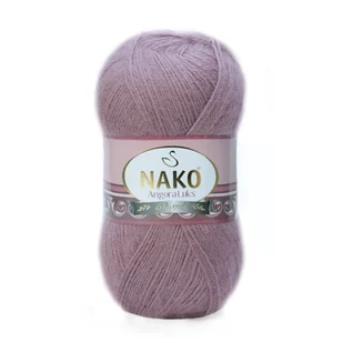 Włóczka NAKO ANGORA LUKS 100g kolor: 10155 brudna ciemna lila - Pasmanteria Włóczka NAKO ANGORA LUKS 100g kolor: 10155 brudna ciemna lila - Pasmanteria - miniaturka - grafika 1