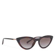 Okulary przeciwsłoneczne - Okulary przeciwsłoneczne Guess GU3053 52F Brązowy - miniaturka - grafika 1