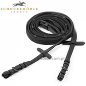 Akcesoria jeździeckie - SCHOCKEMOHLE Wodze parciane zapinane na sprzączki - miniaturka - grafika 1