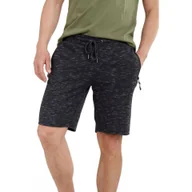 Spodnie sportowe męskie - Spodenki treningowe Woody Sweatshort - szare - miniaturka - grafika 1