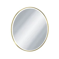 Lustra - Lustro łazienkowe led barwa zmienna okrągłe 100 cm Excellent Corido złoty szczotkowany DOEX.CO100.GB - miniaturka - grafika 1