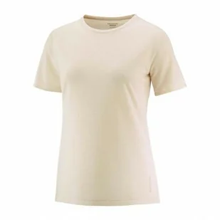 Koszulka Salomon Essential Tencel W Rainy Day - Koszulki sportowe damskie - miniaturka - grafika 1