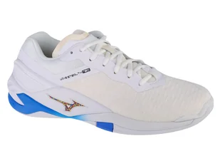 Mizuno Wave Stealth Neo X1GA200100, Męskie, buty do piłki ręcznej, Biały - Piłka ręczna - miniaturka - grafika 1