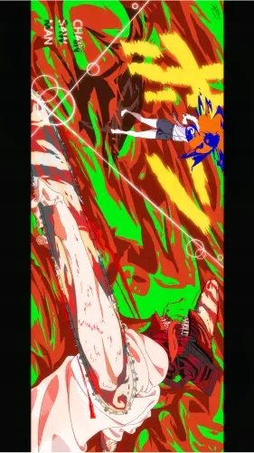 Plakat Anime Chainsaw Man CHM_001 A1+ (custom)