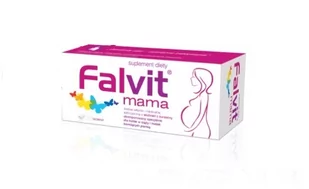 FALVIT Mama 60 tabletek - Witaminy i minerały - miniaturka - grafika 1