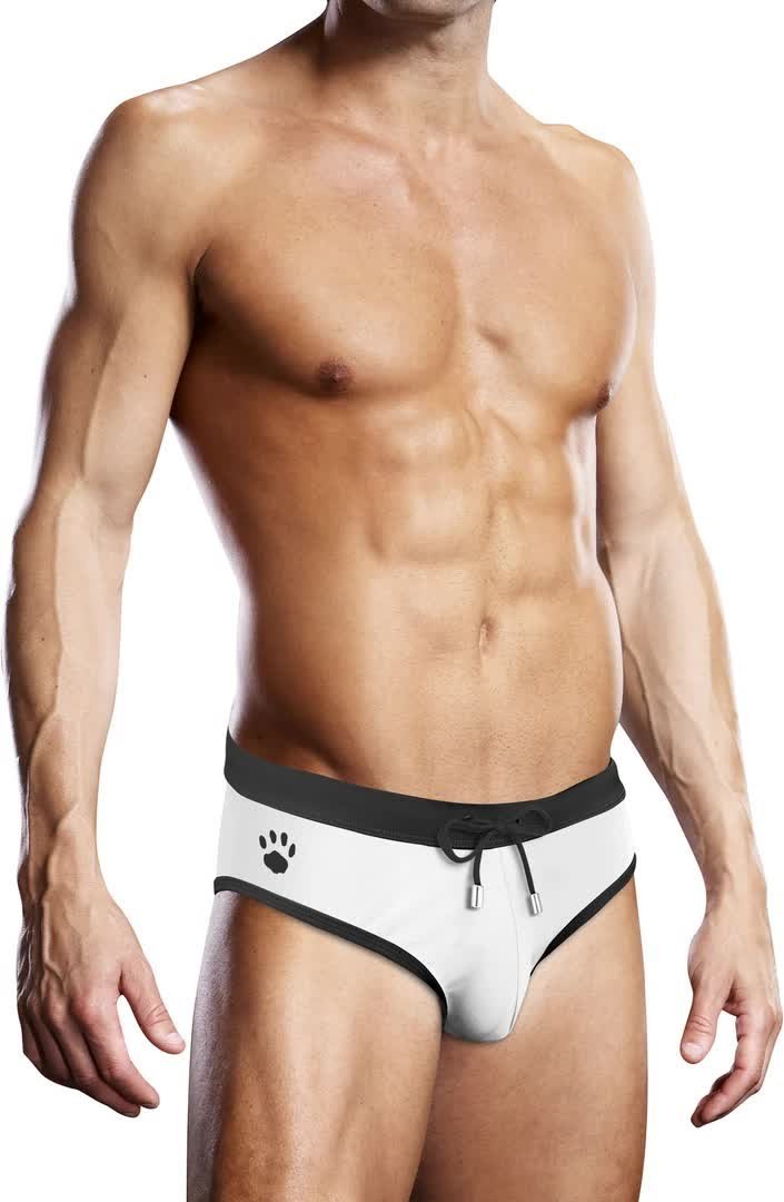 Prowler Swim Briefs białe kąpielowki męskie rozmiar M