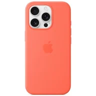 Etui i futerały do telefonów - Etui APPLE Silicone Case MagSafe do iPhone 16 Pro Mandarynkowy - miniaturka - grafika 1