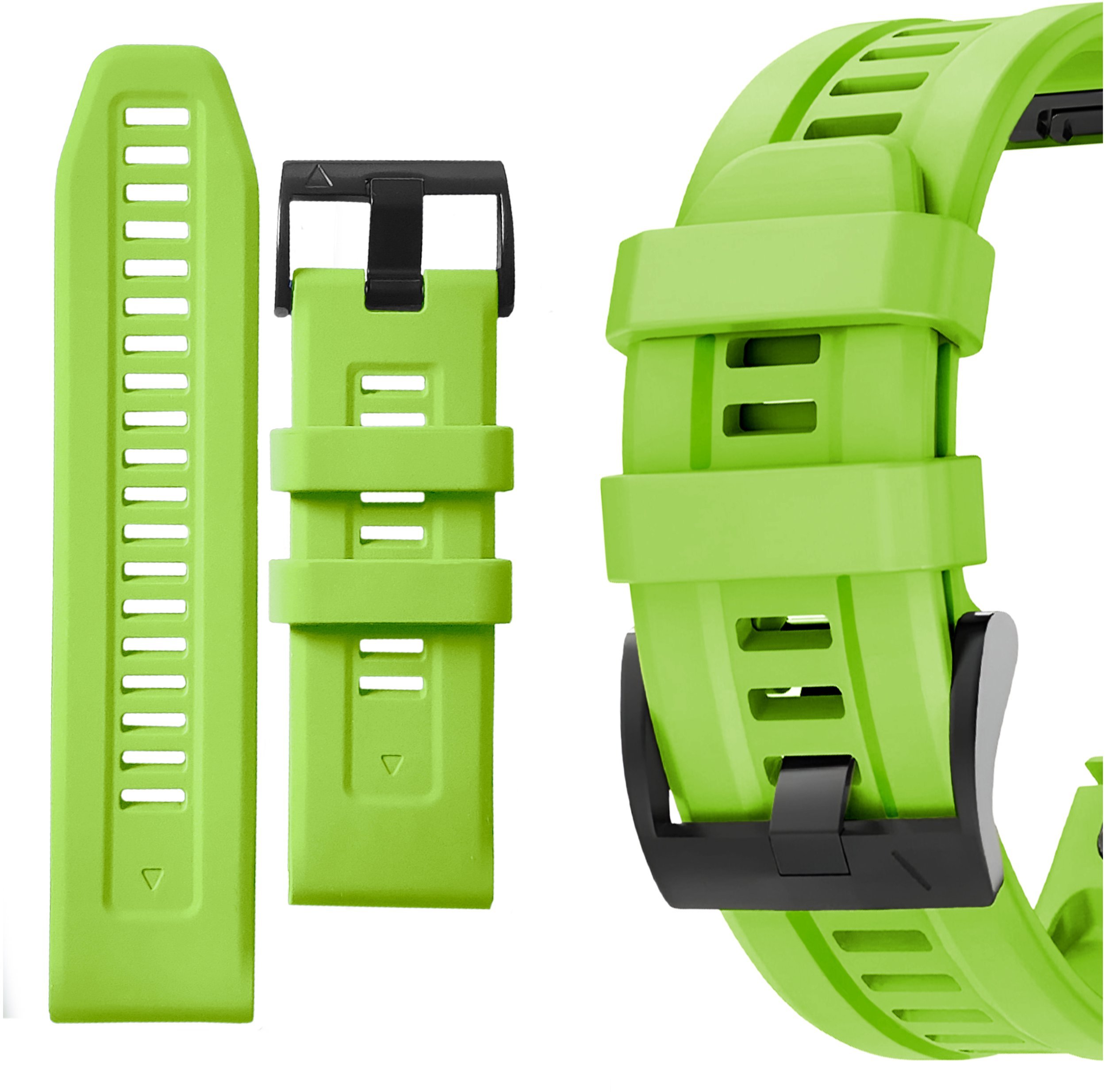 ChronSmarta Pasek ChronSmarta do Garmin Fenix 5X 6X 7X Pro Solar Epix Pro QuickFit Zielony