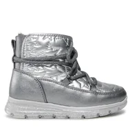 Buty dla dziewczynek - Śniegowce Mayoral 44394 Srebrny - miniaturka - grafika 1
