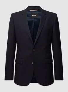 Marynarka na dwa guziki o kroju regular fit z kołnierzem z połami model ‘Jasper’ - Marynarki męskie - miniaturka - grafika 1