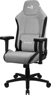 Fotel AEROCOOL CROWN AeroWeave Ash Grey - Fotele gamingowe - miniaturka - grafika 1