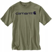 Koszulki męskie - Koszulka Carhartt Dearborn Relaxed Logo - miniaturka - grafika 1