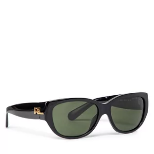 Okulary przeciwsłoneczne - Ralph Lauren Okulary przeciwsłoneczne LAUREN 0RL8193 500171 Shiny Black/Bottle Green - grafika 1