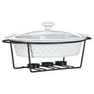 Inne naczynia kuchenne - Podgrzewacz do potraw owal 1,5l MR-11359-74 MAESTRO - miniaturka - grafika 1