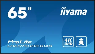 Monitor 65 cali LH6575UHS-B1AG 24/7,IPS,ANDROID.11,4K,500cd/m2,WiFi,3xHDMI,DP,Daisy/Chain,2xUSB,2x10W,RJ45,iiSignage2,FailOver,S - Monitory reklamowe i wyświetlacze - miniaturka - grafika 1
