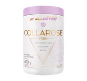 Ochrona stawów - ALLNUTRITION ALLDEYNN Collarose Fish 300 g malina dzika truskawka - miniaturka - grafika 1
