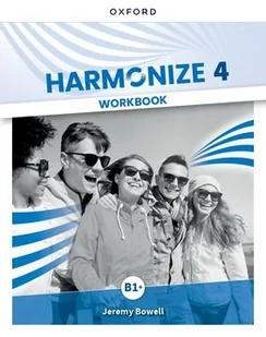 Harmonize 4. Workbook - Książki do nauki języka angielskiego - miniaturka - grafika 1