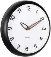 Zegary - Zegar Karlsson KA6043BK czarny 30 cm Bella . - miniaturka - grafika 1