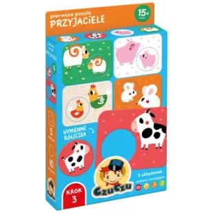CzuCzu Pierwsze puzzle. Przyjaciele - Układanki dla dzieci - miniaturka - grafika 1