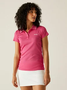 Regatta Funkcyjna koszulka polo "Maverick V" w kolorze różowym - Koszulki sportowe damskie - miniaturka - grafika 1