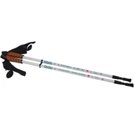 Kije trekkingowe - Smj Sport dla dorosłych Telescoping Light White kijki trekkingowe, Nordic Walking Poles Long Life biały, One Size 5900741925028 - miniaturka - grafika 1