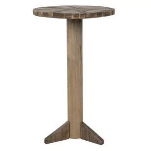 Clayre & Eef Stolik w Stylu Rustykalnym 5H0550 - Inne meble do salonu - miniaturka - grafika 1