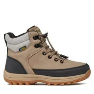 Buty dla dziewczynek - Trapery ZigZag Aenaide Kids Boot WP Z234119 Beżowy - miniaturka - grafika 1