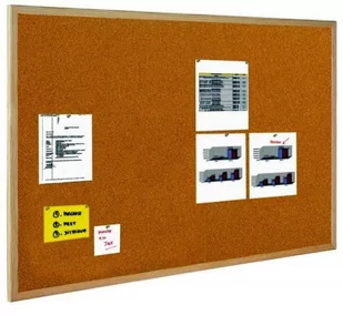 BI-OFFICE Tablica korkowa , 70x50cm, rama drewniana GMC110012010 - Tablice i flipcharty - miniaturka - grafika 1