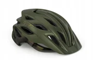 Kaski rowerowe - Kask rowerowy Met Veleno Olive Iridescent Rozmiar M: 56-58 cm - miniaturka - grafika 1