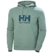 Bluzy męskie - Helly Hansen Męska bluza z kapturem z logo Hh - miniaturka - grafika 1