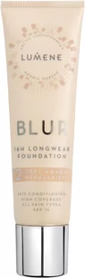 Lumene Blur Foundation podkład wygładzający 2 Soft Honey 30ml - Podkłady do twarzy - miniaturka - grafika 1