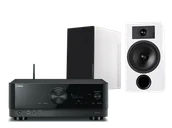 Kino domowe - Yamaha RX-V6A (czarny) + Tesi 3 (biały) - miniaturka - grafika 1