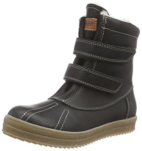 Kavat SVAPPAVAARA buty dziecięce z półcholewką, uniseks, czarny - Czarny 11 Black - 34 EU