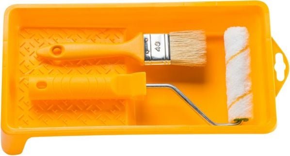 Hardy Zestaw malarski 56 wałek Gepard 10cm + pędzel + kuweta 0180-560000