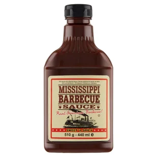 Mississippi Sos barbecue słodko-pikantny 510 g - Sosy w słoikach - miniaturka - grafika 2