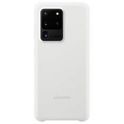 Etui i futerały do telefonów - Samsung Etui Silicone Cover do Galaxy S20 Ultra Biały EF-PG988TWEGEU - miniaturka - grafika 1