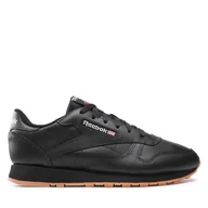Sneakersy damskie - Sneakersy Reebok Classic Leather GY0961 Czarny - miniaturka - grafika 1