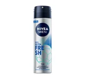 Dezodoranty i antyperspiranty męskie - NIVEA MEN ULTRA FRESH ANTYPERSPIRANT W SPRAYU DLA MĘŻCZYZN 150ML - miniaturka - grafika 1