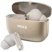 Słuchawki - MIXX StreamBuds Custom 3 Szaro-złote - miniaturka - grafika 1