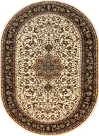 Dywany - Dywan ROYAL ADR owal wzór 521 karmelowy beżowy 200x290 cm - miniaturka - grafika 1