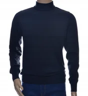 Swetry męskie - Sweter męski z półgolfem ze stójką półgolf bawełniany pod marynarkę 2XL XXL - miniaturka - grafika 1