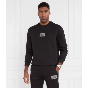 Calvin Klein Bluza GLOSS STENCIL LOGO | Regular Fit - Bluzy męskie - miniaturka - grafika 1