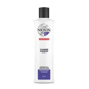 Nioxin System 6 szampon oczyszczający do włosów rozjaśnianych 300 ml - Szampony do włosów Nioxin System 6 szampon oczyszczający do włosów rozjaśnianych 300 ml - Szampony do włosów - miniaturka - grafika 1