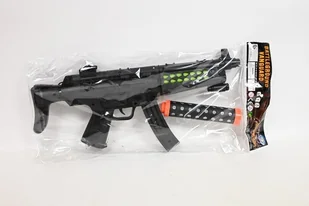 tomdorix Karabin na baterie światło/dźwięk 3383 04610 - Zabawki militarne - miniaturka - grafika 1