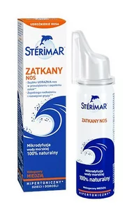 MERCK SP.Z O.O. Sterimar Zatkany Nos Roztwór Hipertoniczny 50ml - Przeziębienie i grypa - miniaturka - grafika 1