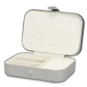 Pudełka i szkatułki - Szkatułka na biżuterię VELVET, 11,5 x 16,2 x 6 cm - miniaturka - grafika 1