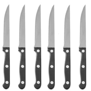 Hendi Nóż do steków 200 mm, zestaw 6 szt. | , 781449 HENDI-781449 - Akcesoria gastronomiczne - miniaturka - grafika 2