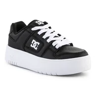 Buty sportowe damskie - Buty DC Shoes Manteca 4 Platform W ADJS100156-BKW czarne - miniaturka - grafika 1